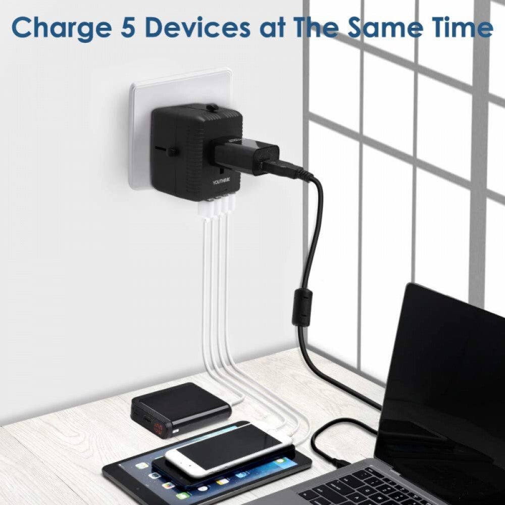 Amoner Hálózati Adapter 3 USB+C - BShopy