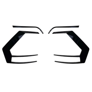 Autós Hátsó Lámpa Spoiler, Díszítő Szett (Fényes Fekete) - BShopy