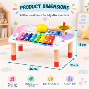 BeebeeRun Musikinstrumente-Set für Kinder - 8-teiliges Musikspielzeug-Set-BShopy
