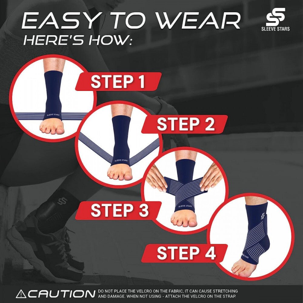 Bokarögzítő és Szorító – Egy Méret, Légáteresztő Bokaszorító - BShopy