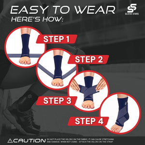 Bokarögzítő és Szorító – Egy Méret, Légáteresztő Bokaszorító - BShopy