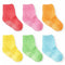 Blasses Regenbogen – 6-12 Monate (6 Paar)
