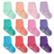 Gemischte Farben – 12–36 Monate (12 Paar)