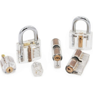 Curious Smith Lockpick Gyakorló Zárkészlet - Nagy Német Segédlettel, Profi Zárnyitó Eszközök - BShopy