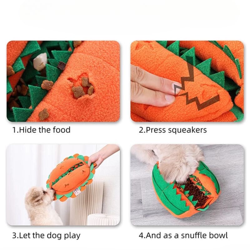 Doglemi Chomper Design Interaktív Kisállat Játék Kutyáknak - Narancssárga - BShopy6932205266469_9