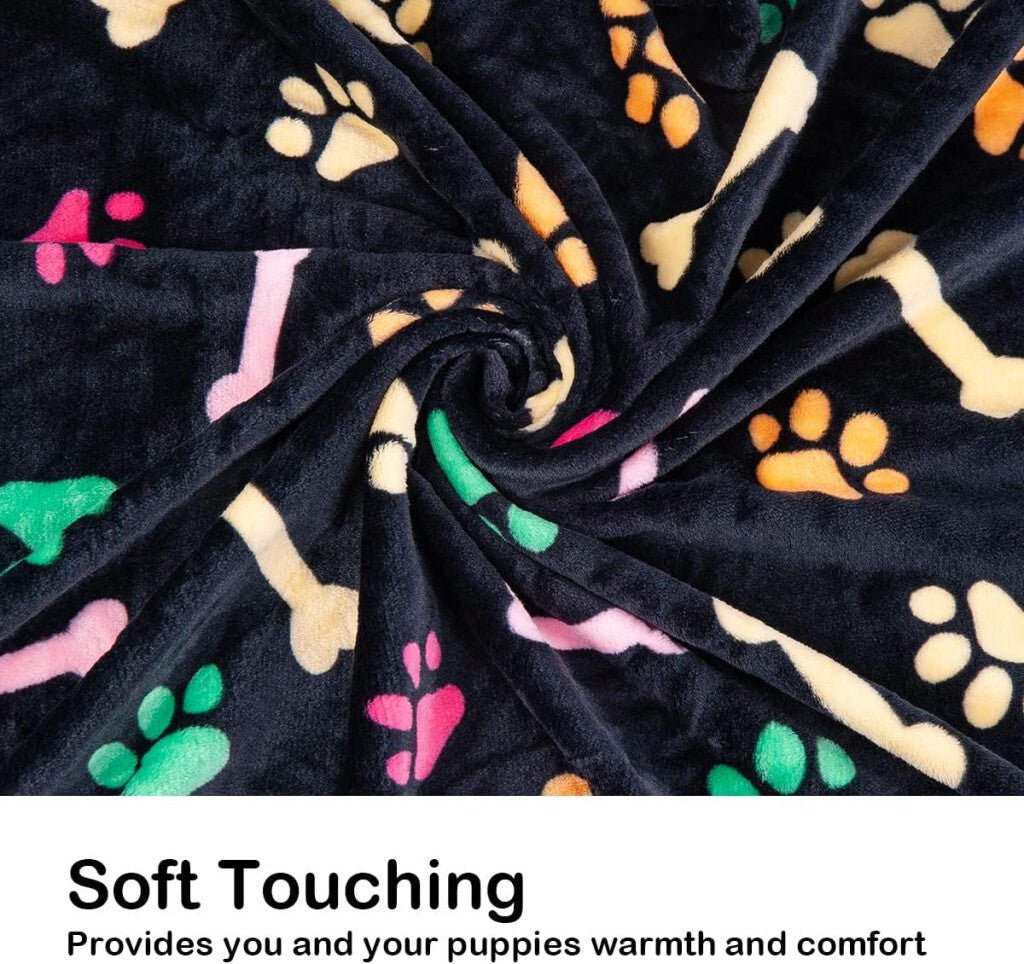 Dono Puha Kisállat - és Kanapétakaró 3db Fekete L 105x72cm - BShopyX001O6K1RJ_4