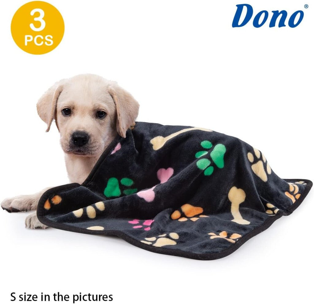 Dono Puha Kisállat - és Kanapétakaró 3db Fekete M 76x52cm - BShopy