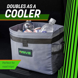 DRIVE Bin™ Prémium Autós Szemetes és Hűtőtáska – 2 az 1 - ben Megoldás - BShopy