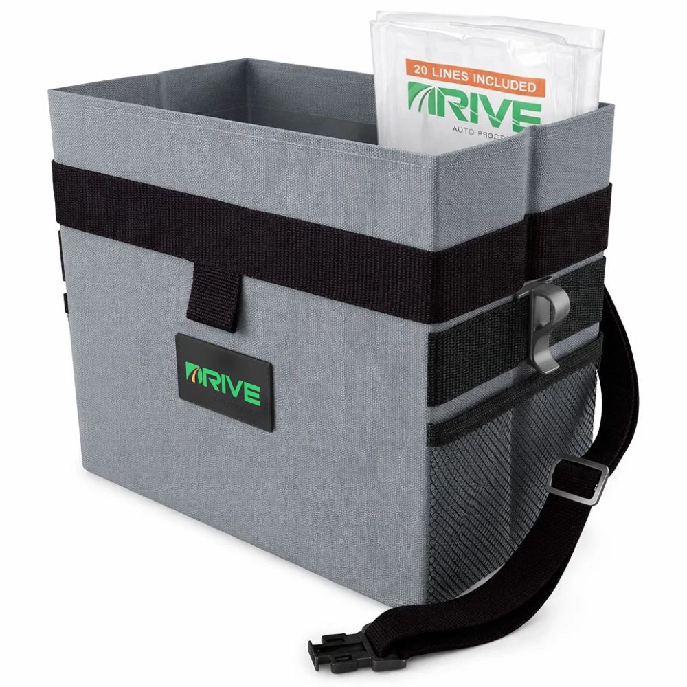 DRIVE Bin™ Prémium Autós Szemetes és Hűtőtáska – 2 az 1 - ben Megoldás - BShopy