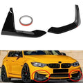 Első Lökhárító Légterelő Toldat 2db BMW Autókhoz (Fekete) - BShopy