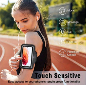 Eono Karra Rögzíthető Telefontartó Sportoláshoz (Fekete) - 5,1 - 7,1″ Telefonhoz - BShopy