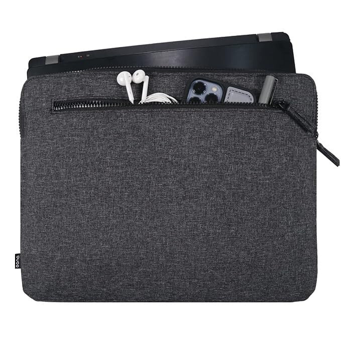 Eono Laptop Táska 14 Hüvelykes Készülékhez - Vízálló, Vékony Sötétszürke Tok - BShopy