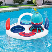 Aufblasbares UFO Poolspiel - Spaßiges Sommererlebnis für Kinder