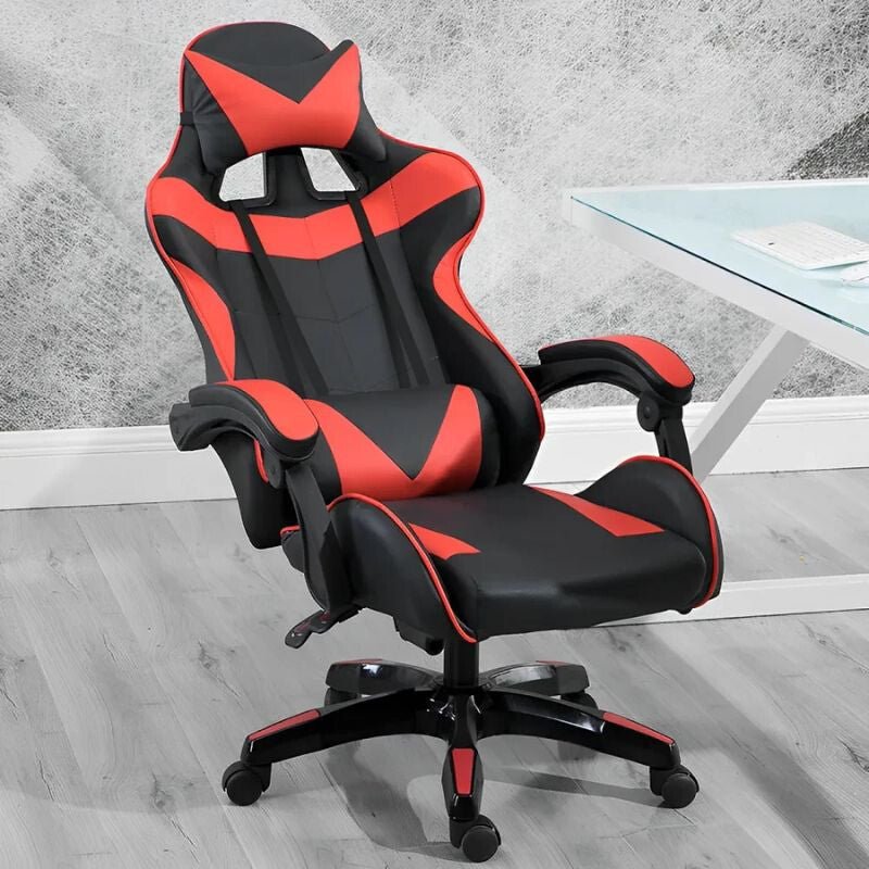 Insma Fekete - Piros Ergonomikus Gamer Szék - BShopyG5572 - POA5186734_0