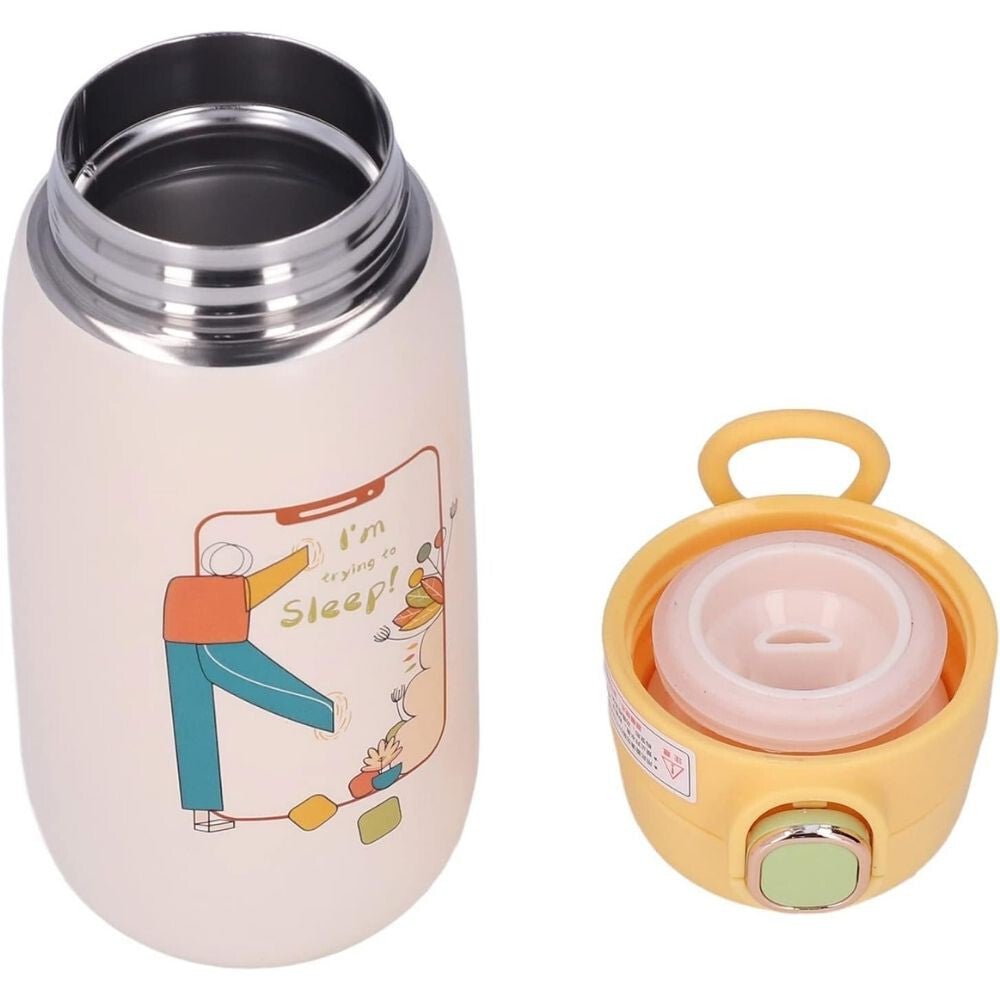 KADIMENDIUM mintás vákuum palack (sárga) - BShopy