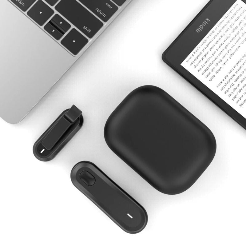 Kompakt RF Oldalforgató Bluetooth Távirányítóval és Töltőtokkal - Olvasáshoz és Fotózáshoz, Többplatformos Használatra - BShopy