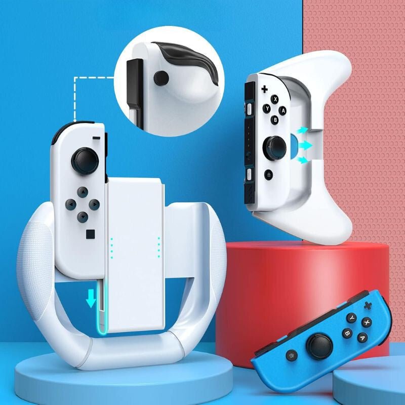 Mooroer Joy - Con Markolat És Versenykormány 3 db - Fehér - BShopy