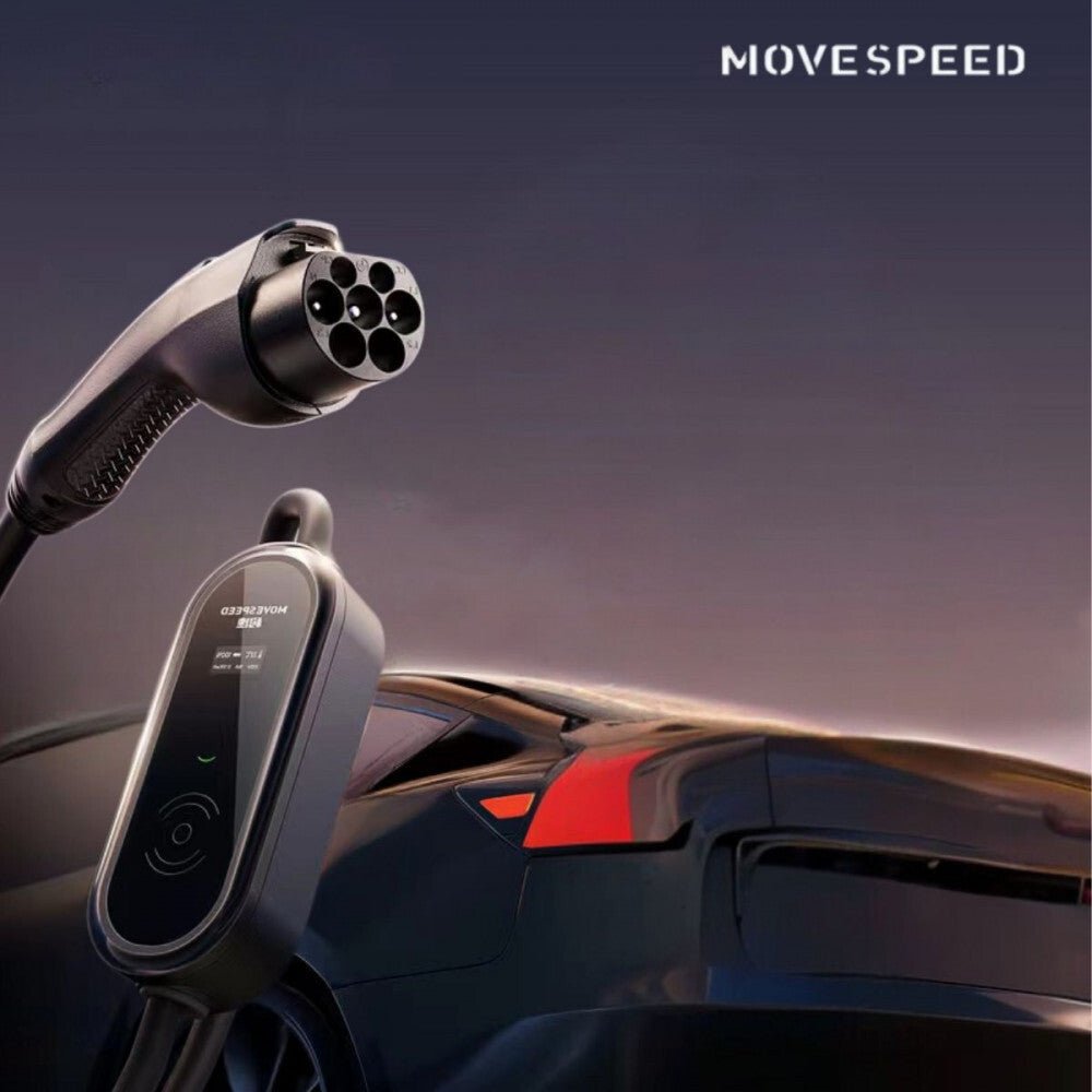 Movespeed Vízálló Okos EV Töltő - 3500 W, Kompatibilis EV/PHEV, Kültéri - BShopyOut of stock6974095175421_5