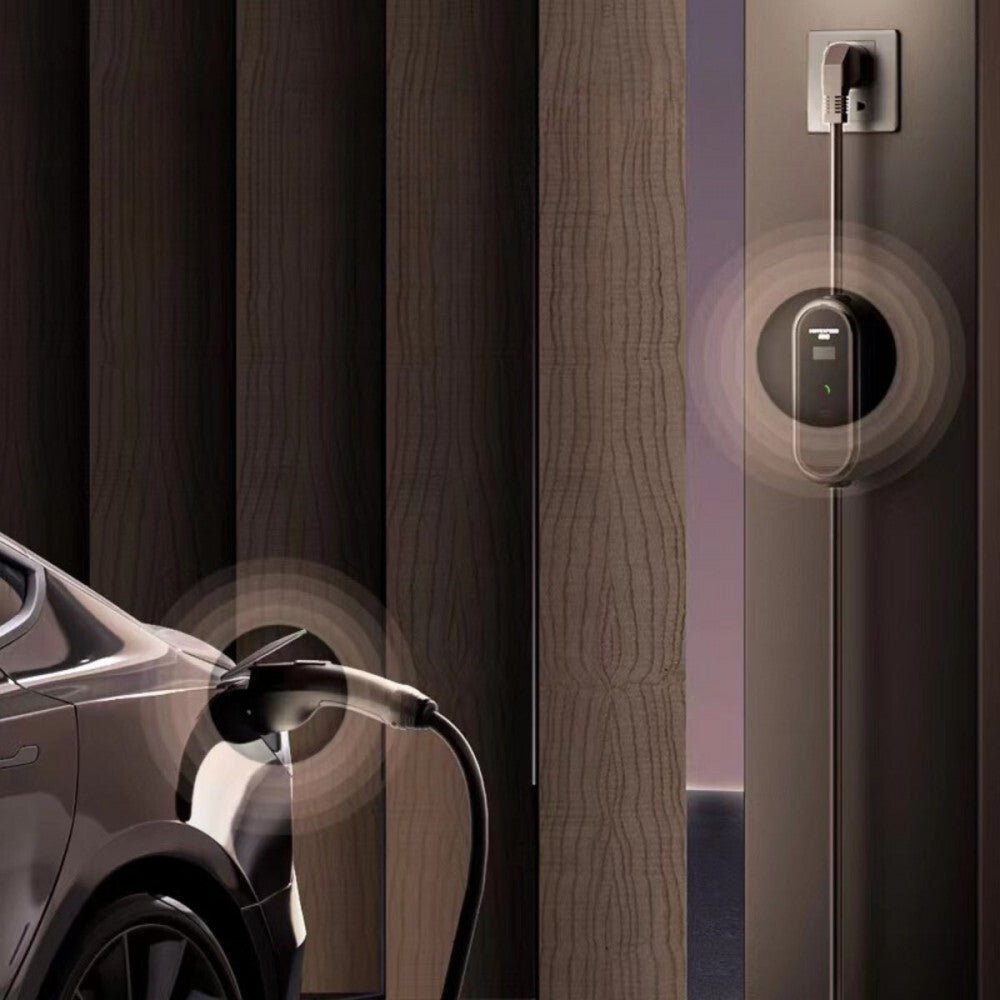 Movespeed Vízálló Okos EV Töltő - 3500 W, Kompatibilis EV/PHEV, Kültéri - BShopyOut of stock6974095175421_1