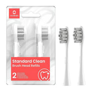 Oclean Standard Clean Zahnbürsten-Ersatzkopf – 2 Stück, Weiß
