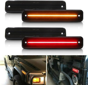 Oldalsó Helyzetjelző és Irányjelző Lámpa 2 Darab Hummer H2 - hez (2003 - 2009) - BShopy