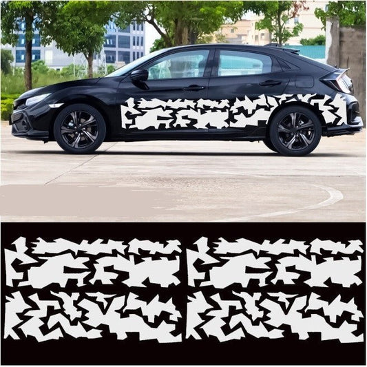 Oldalsó Vízálló Vinyl Autómatrica 196x58cm (Fehér) - BShopyG5572 - POA8952376_0