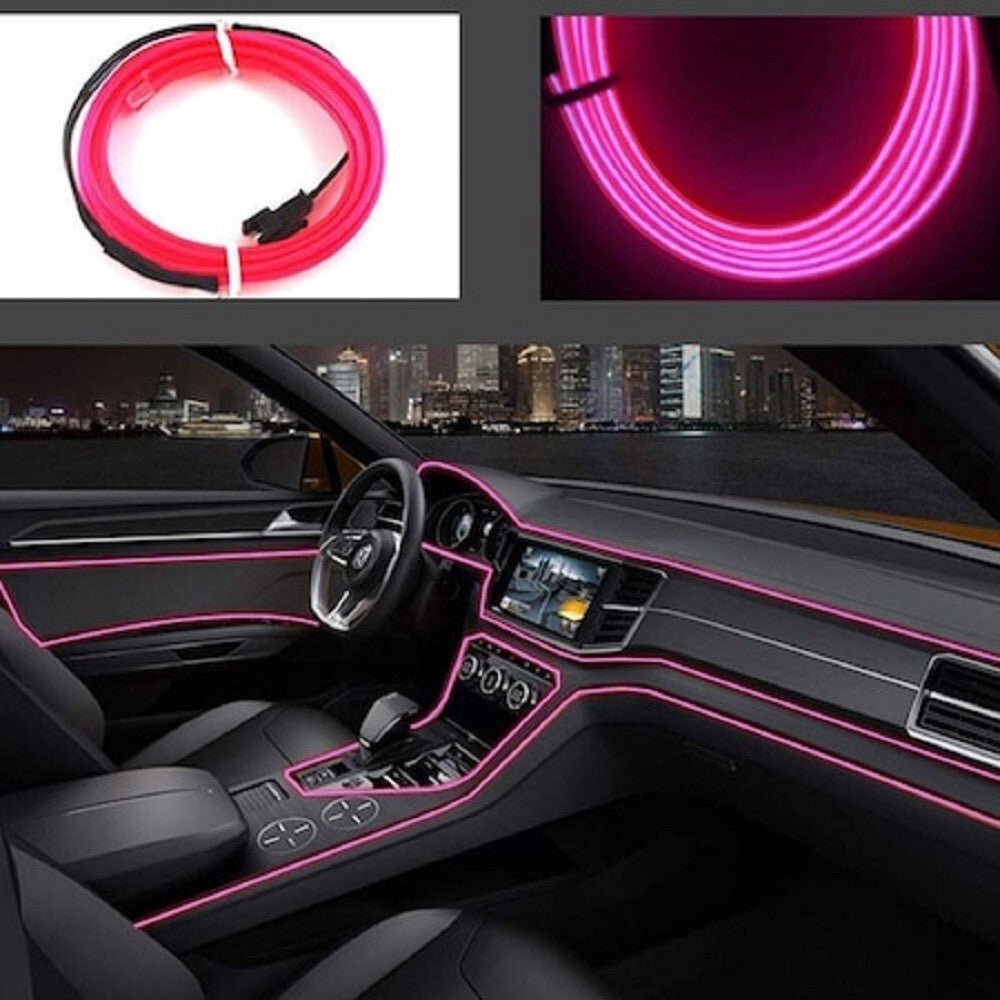 OneLED Autós LED szál, vágható LED fény, USB töltővel - BShopy