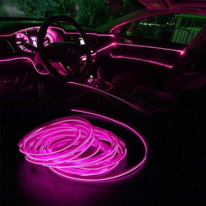 OneLED Autós LED szál, vágható LED fény,Szivargyújtós Töltésű 3 m - BShopy