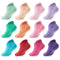 Gemischte Farben – 12-36 Monate (12 Paar)