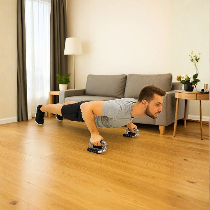 Push‑Up Állvány - Kézi Műanyag Fekvőtámasz Tartó, Ergonomikus Markolattal - BShopy