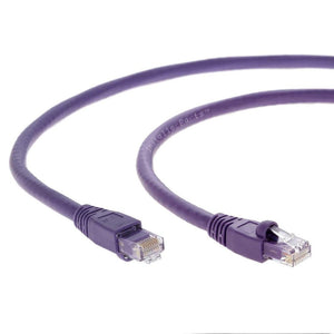 RJ45 Ethernet Hálózati Kábel 2db, Lila - BShopy