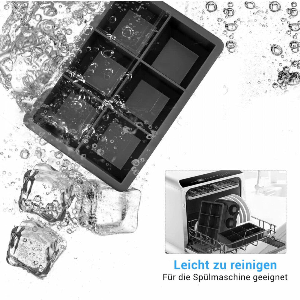 Rymall Szilikon Jégkocka Forma Szett – 3 db, Tartós és Könnyen Használható - BShopyX001HUNHW3_4