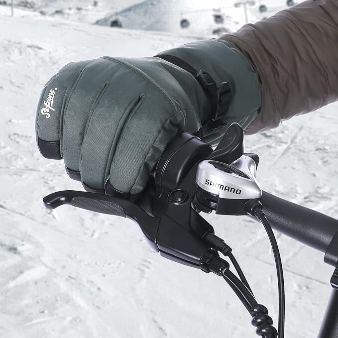 Sefzone M - es Férfi Érintőképernyős Síkesztyű - Szürkéskék - BShopyG5572 - POA9899943_1