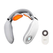 SKG 4098E Weißes Nackenmassagegerät TENS EMS Elektrotherapie gegen Nackenschmerzen und Muskelentspannung