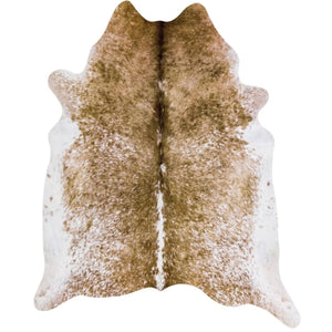 Taleta Rusztikus Műbőr Szőnyeg – Marhabőr Mintás Nagyméretű Szobai Szőnyeg (155x190 cm) - BShopy