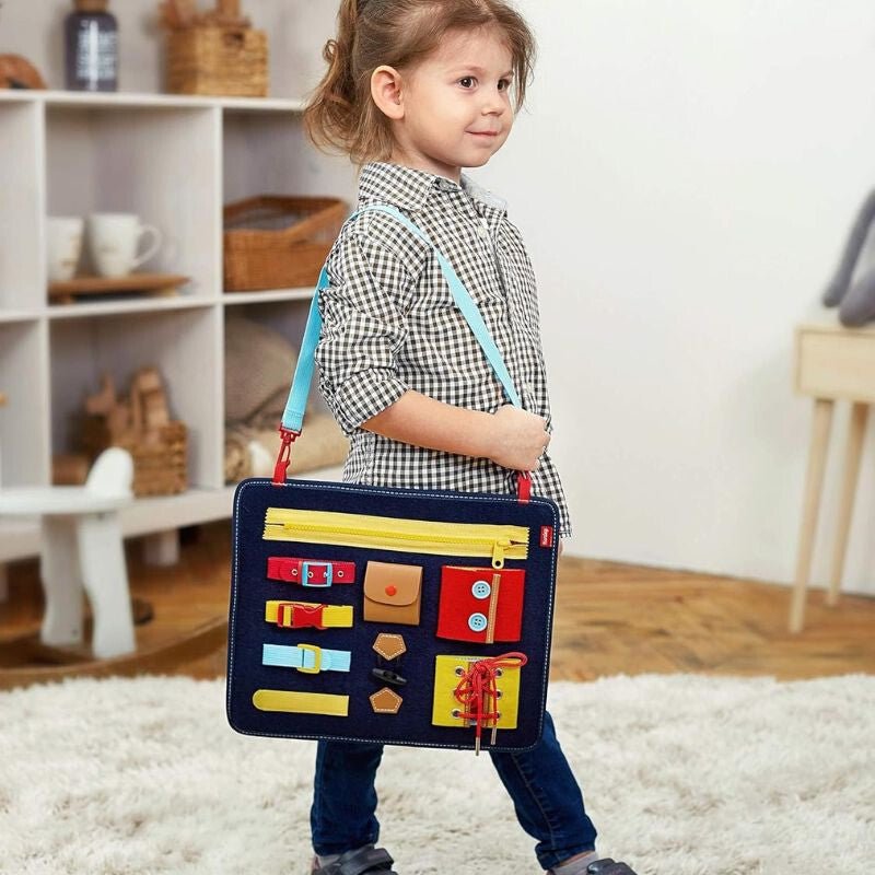 Teaisiy Montessori Oktatójáték Tábla Gyerekeknek - Készségfejlesztő Játék 1 - 4 Éveseknek - BShopyX0016MGBFH_5