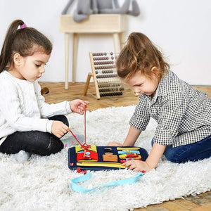 Teaisiy Montessori Oktatójáték Tábla Gyerekeknek - Készségfejlesztő Játék 1 - 4 Éveseknek - BShopy
