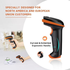 Tera D5100 Vezeték Nélküli 1D Vonalkódolvasó – Szürke, USB + 2,4 GHz - BShopy