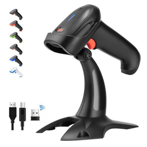 Tera HW0002 - Z Vezeték Nélküli 1D/2D/QR Vonalkódolvasó Állvánnyal - BShopy
