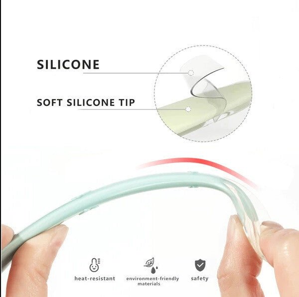 TheToddly Szilikon Etetőkanál Szett Csecsemőknek - 4 db, Narancssárga, Kék, Rózsaszín, Zöld - BShopy4 db etetőkanálbaba etetőkanálBPA mentes kanálX0017833Z1_5