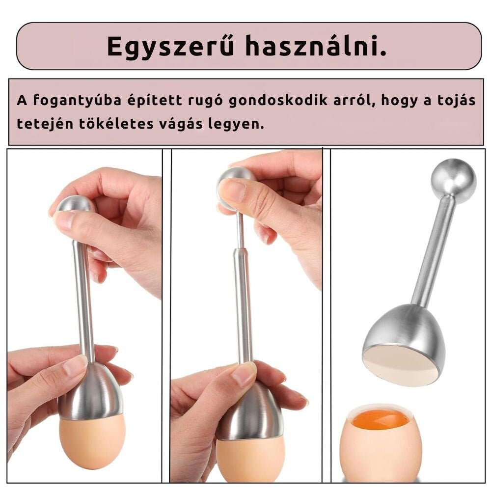 Tojáshéj Vágó és Tojásnyitó – Lágy - és Keménytojásokhoz - BShopy