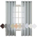 Topfinel Vorhang in Grau 140x200 cm - BShopy