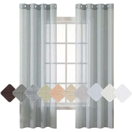 Topfinel Függöny Szürke Színű 140x200 cm - BShopy140x200 cmfényáteresztő függönyhálószoba függönyX00175I53T_0