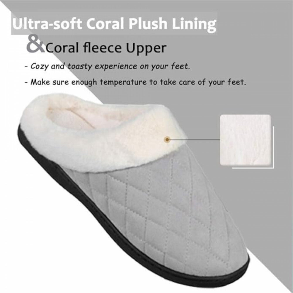 Ultraideas Memóriahabos Téli Mamusz – 38–39 - es Méret, Meleg Benti Papucs - BShopy38 - 39 méretcsúszásgátló talpférfi női mamuszX0012OH4FP_1