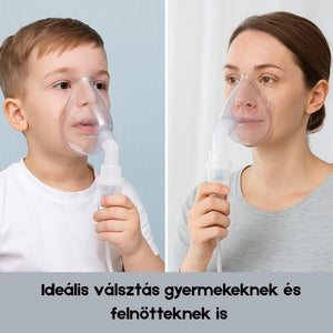 Univerzális Inhalátor Maszk Szett – Gyermek és Felnőtt Méretben - BShopy