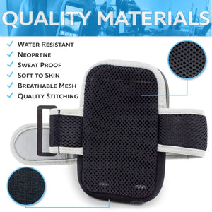 Univerzális Sport Telefontartó Karpánt – Érintőképernyő - barát Karra Rögzíthető Tok - BShopy