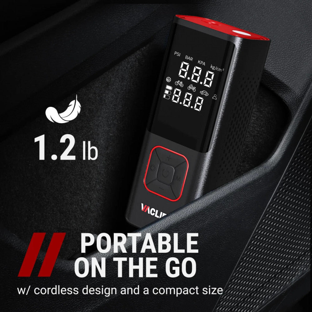 VacLife Vezetéknélküli Kerékfelfújó Hordozható Légkompresszor (VL7008) - BShopy