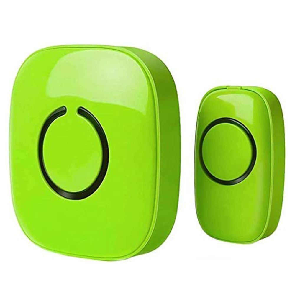 Vezeték Nélküli Ajtócsengő Szett – 1 Adó + 1 Vevő, 300 m Hatótáv, 52 Dallam, LED Jelzés, Elemes - BShopy