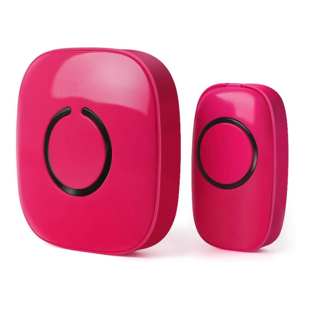 Vezeték Nélküli Ajtócsengő Szett – 1 Adó + 1 Vevő, 300 m Hatótáv, 52 Dallam, LED Jelzés, Elemes - BShopy