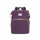 Bshop 3-in-1 Wickeltasche, Kinderbett und Rucksack (lila)